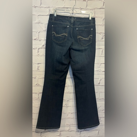 Vintage America short Blue Bootcut Jeans Size 8/29 - Picture 2 of 7